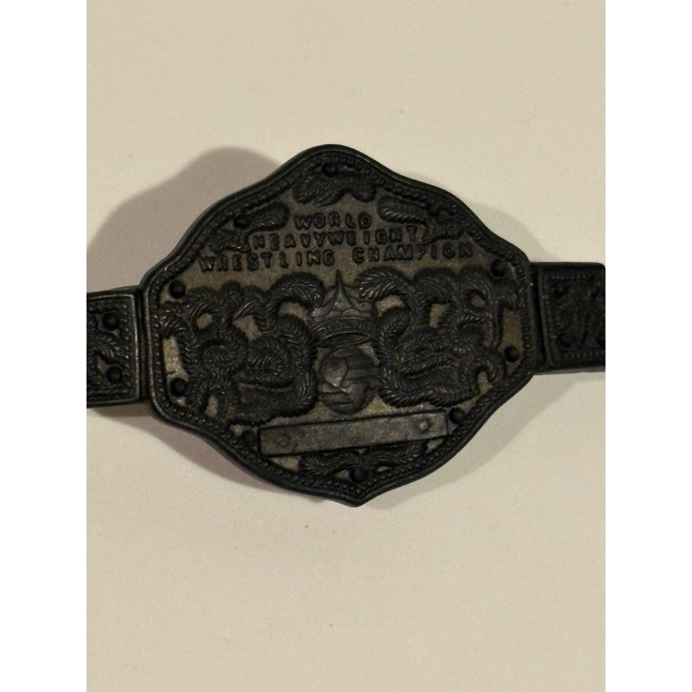 US Heavyweight Championship Action Figure Title Belt Vintage Rare